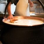 paiolo rame produzione formaggio