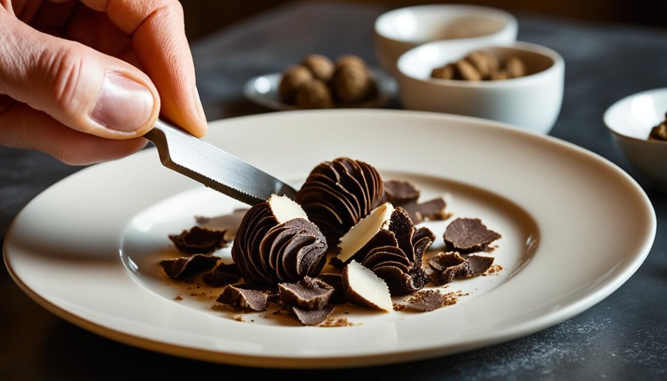 preparazione tartufo