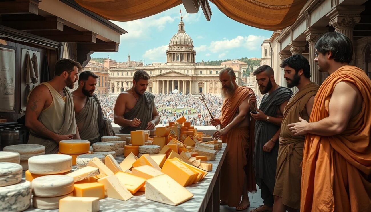 Formaggi nell'Antica Roma