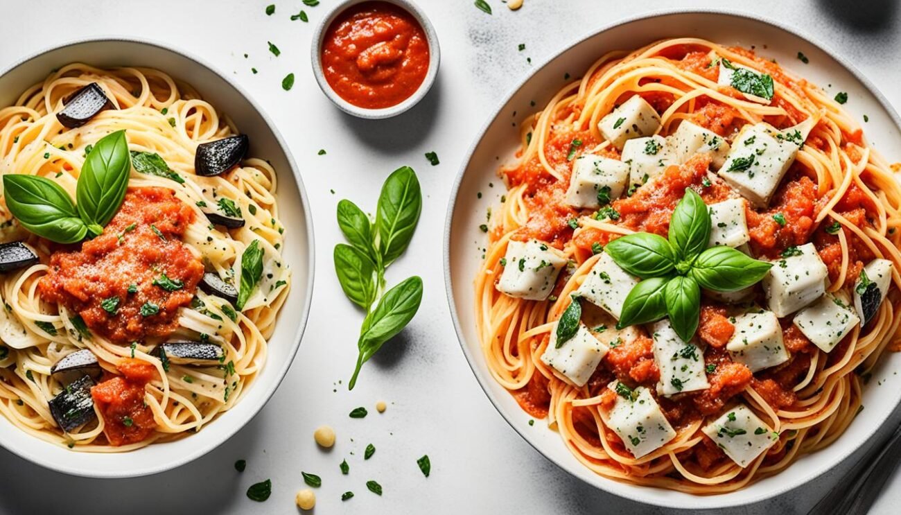 Sugo di neonata, pasta alla norma, spaghetti alla nerano