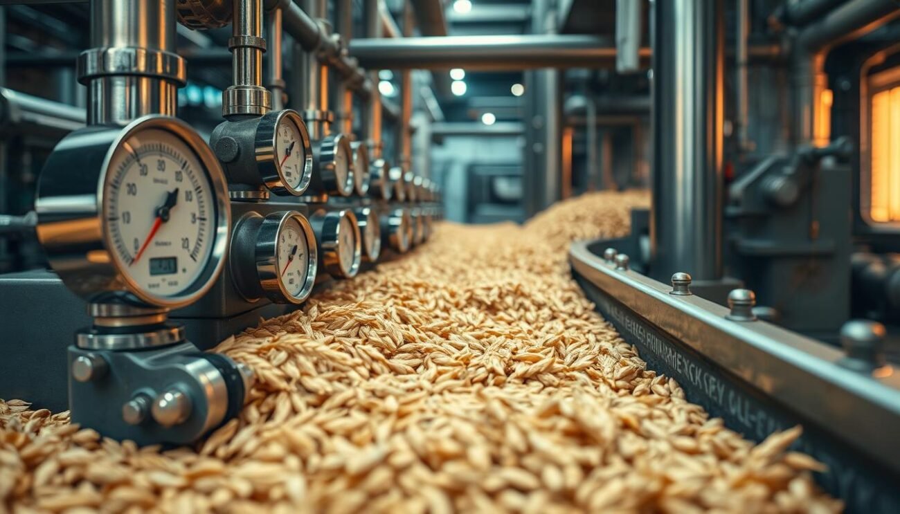 Controllo termico nella macinazione del grano