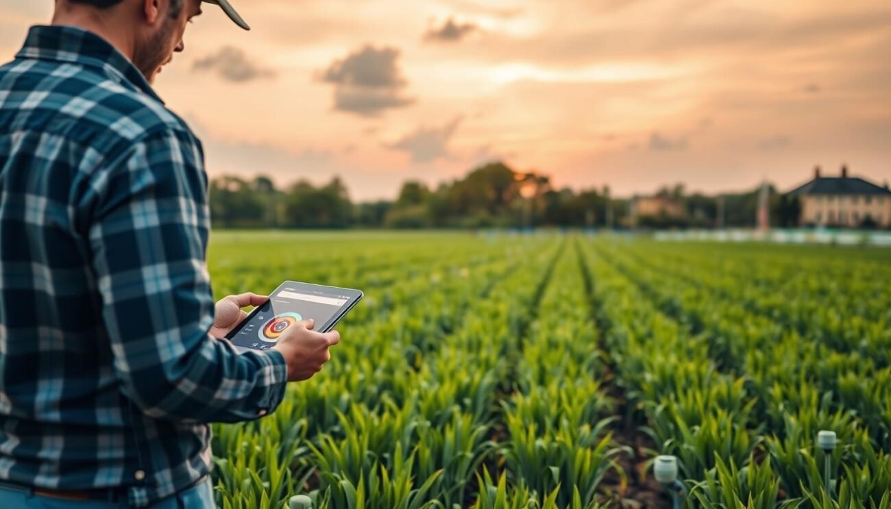 Irrigazione intelligente per cereali