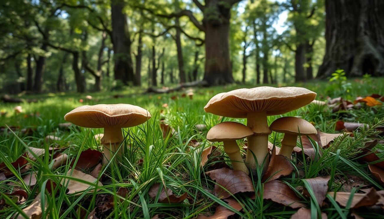 Boletus edulis nei querceti italiani