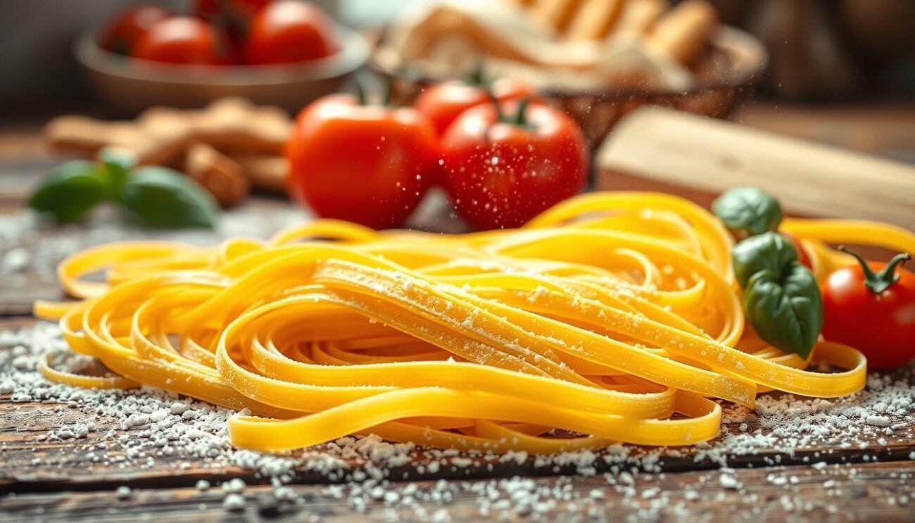 Tagliatelle pronte da cuocere