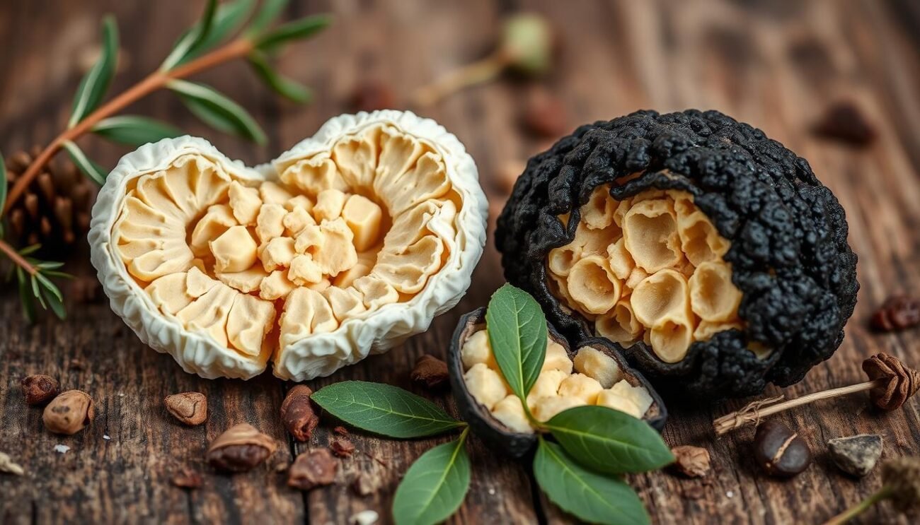 Tartufo Bianco d'Alba e Tartufo Nero di Norcia