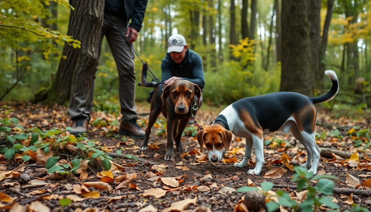 addestrare cani per tartufi