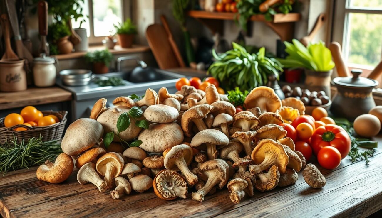 funghi nella cucina italiana