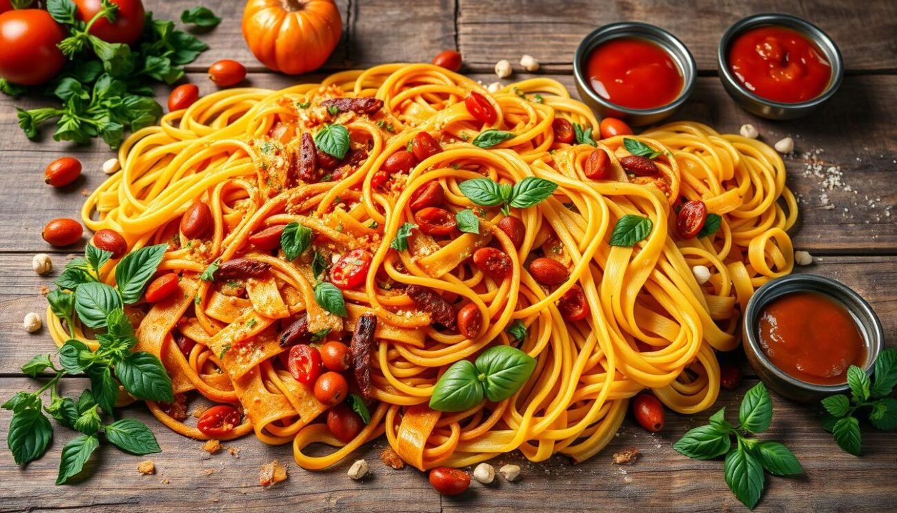 pasta aromatizzata