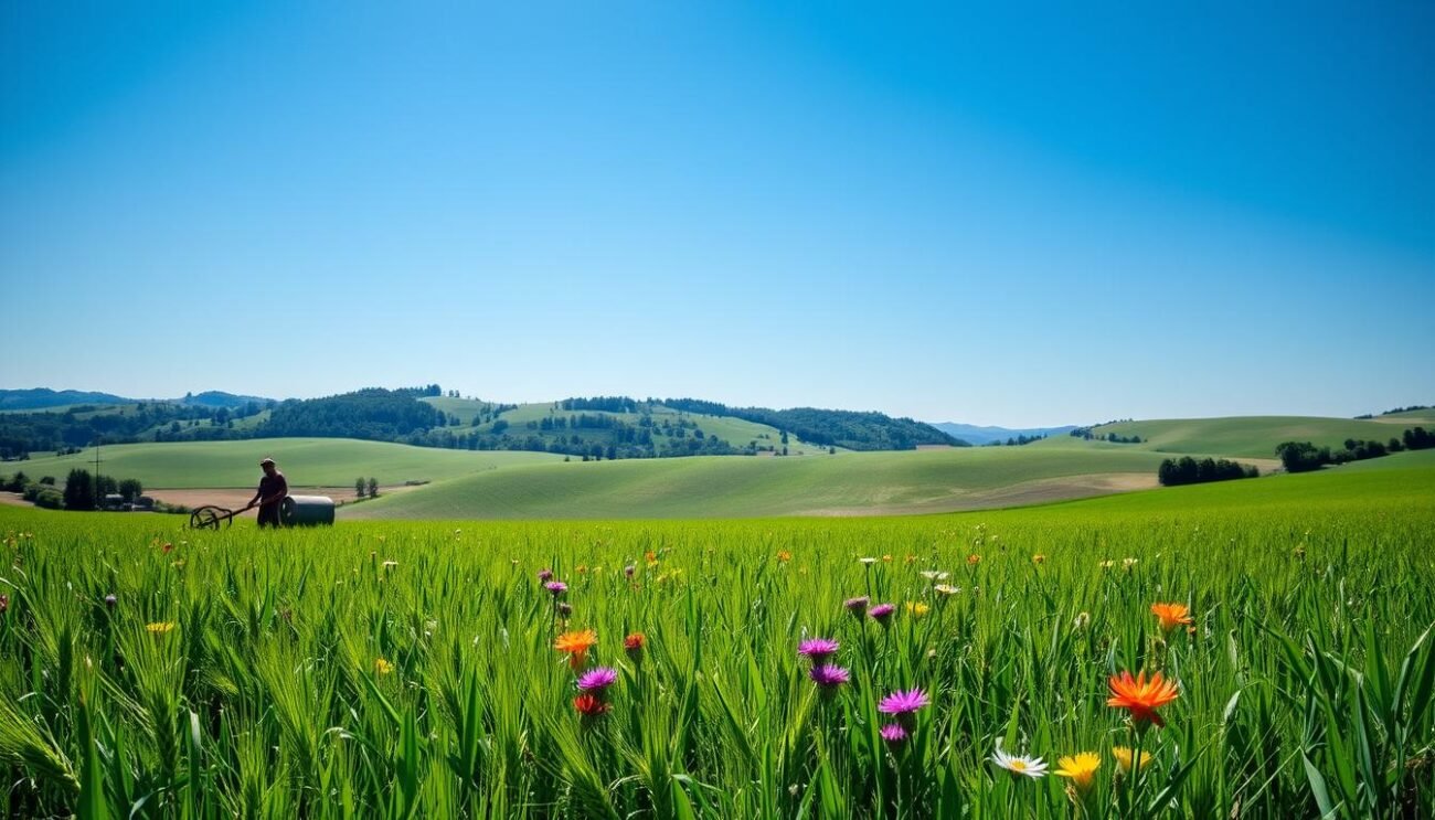 Coltivazione di grano Marzuolo