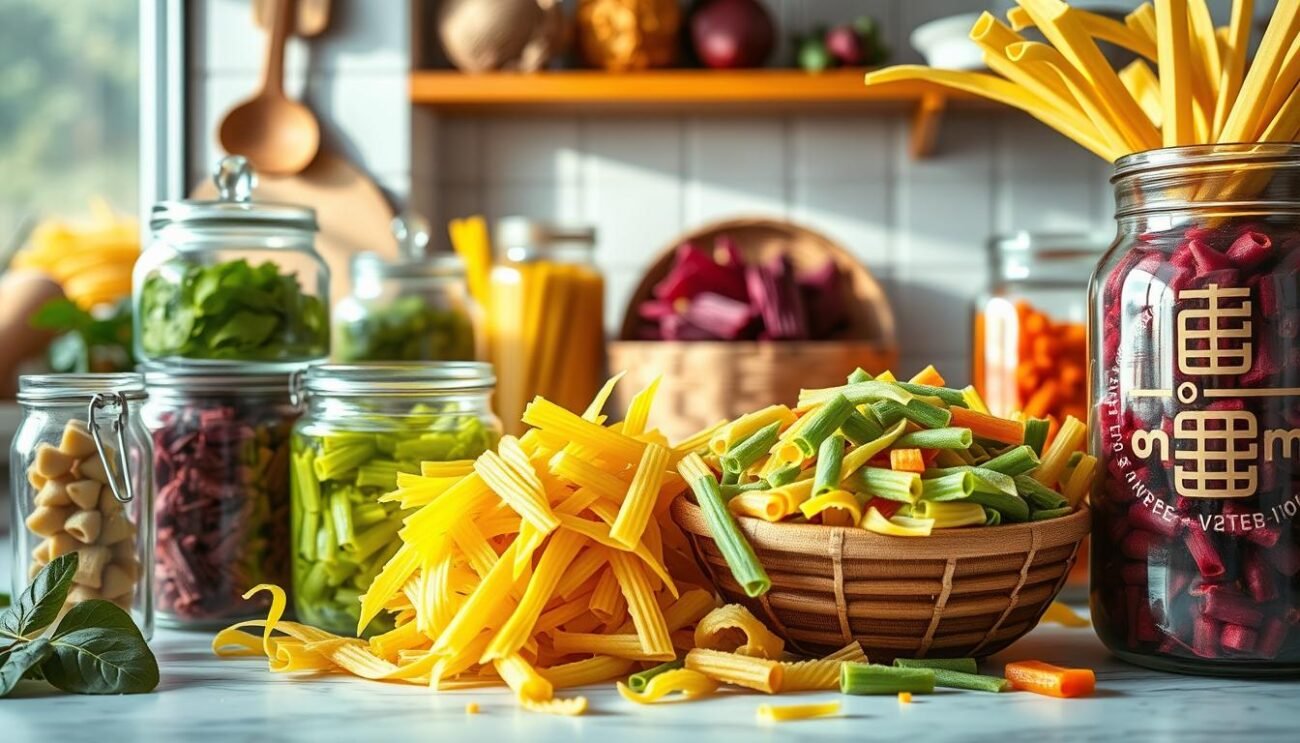 Conservazione della Pasta Fresca Colorata