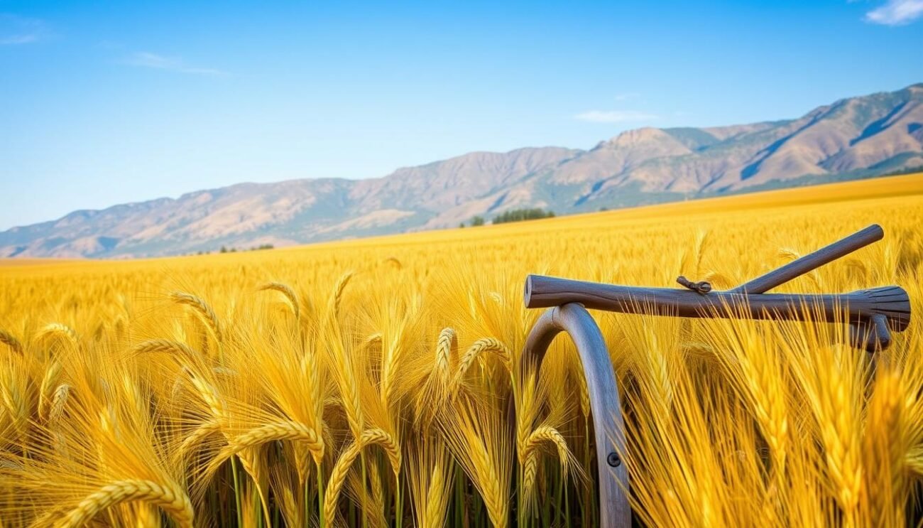 Immagine della coltivazione di grano Solina