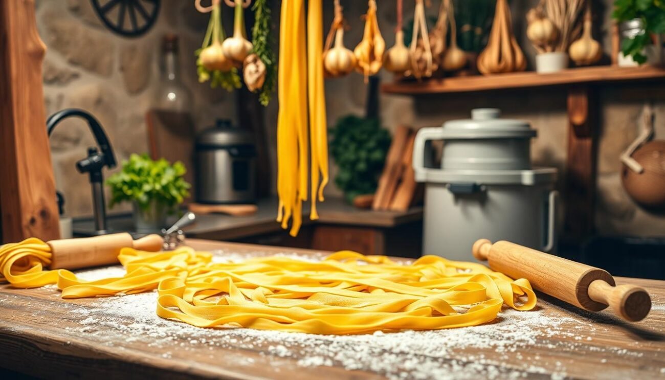 Preparazione della pasta fresca