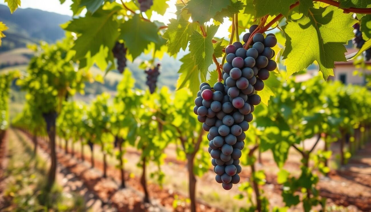 Sangiovese grapes