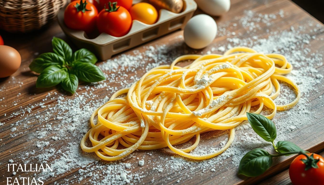 Tagliatelle fatte in casa