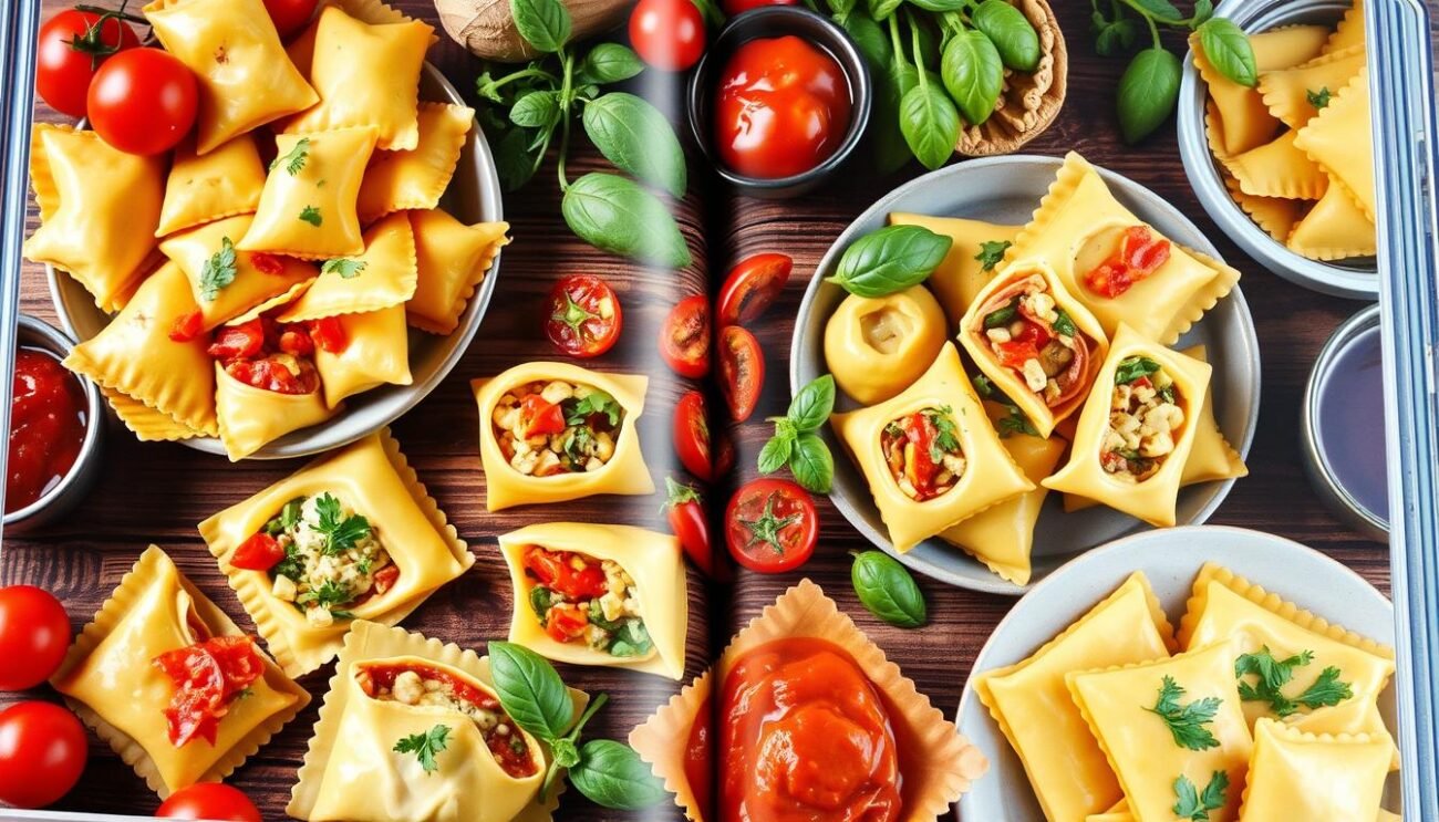 Varietà di Pasta Ripiena Varietà di Pasta Ripiena