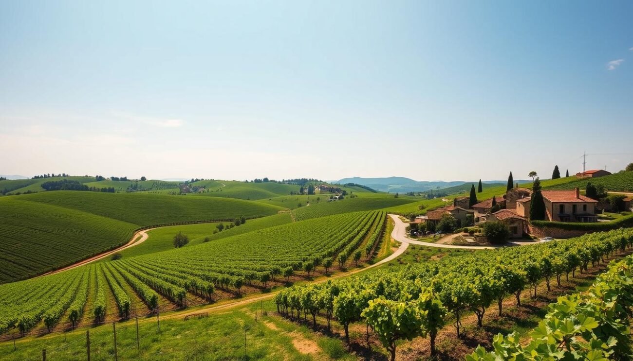 Verdicchio wine production areas