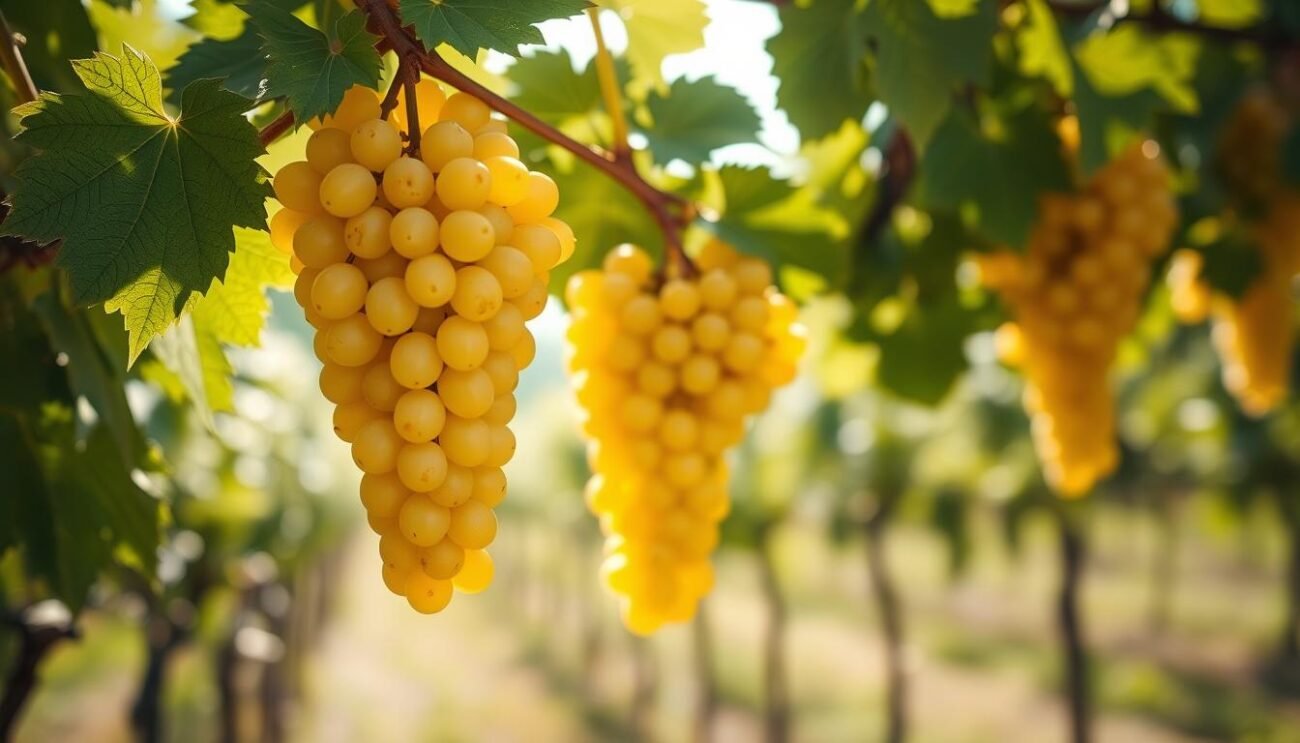 Vespaiola grape clusters