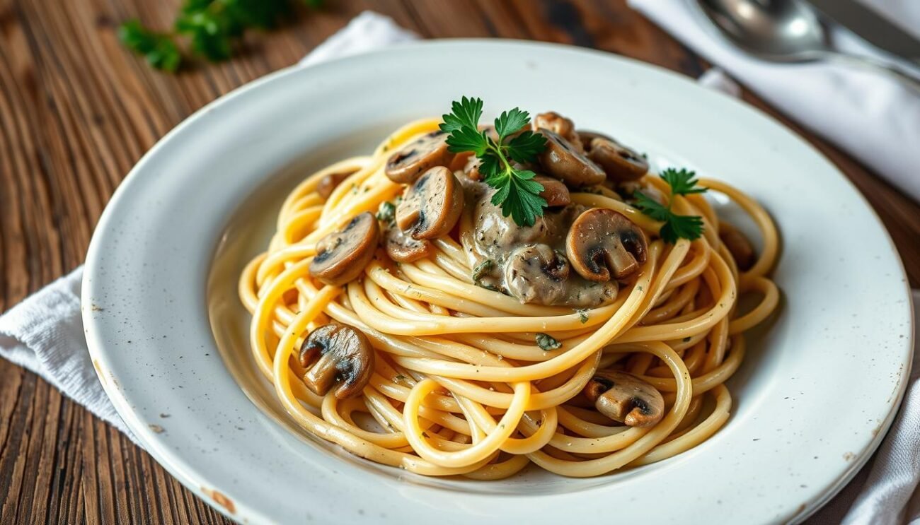 fettuccine ai funghi