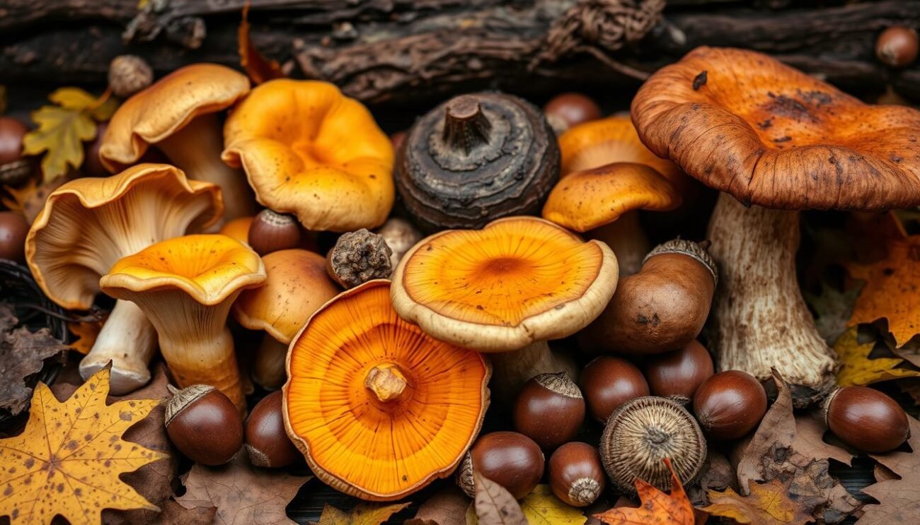 ingredienti autunnali funghi