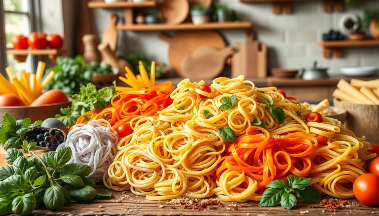 pasta colorata