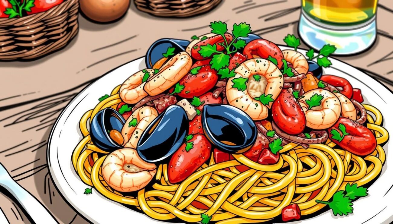 Pasta ai frutti di mare