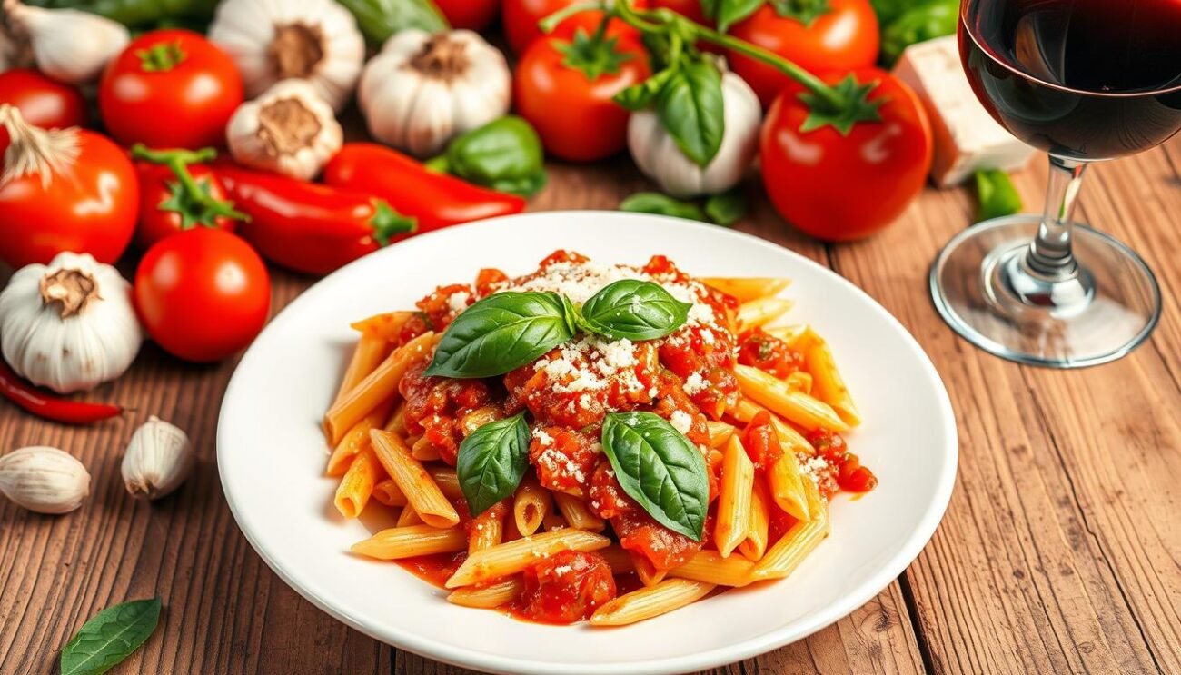 Pasta all'arrabbiata