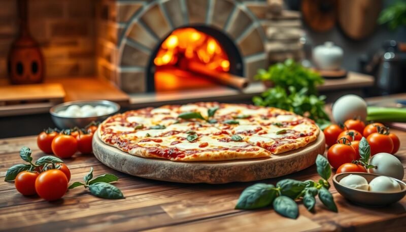 RGV Vulcano Forno Elettrico Per Pizza, Piatto Girevole, Apertura A Slitta, Temperatura 450°C - Foto 12