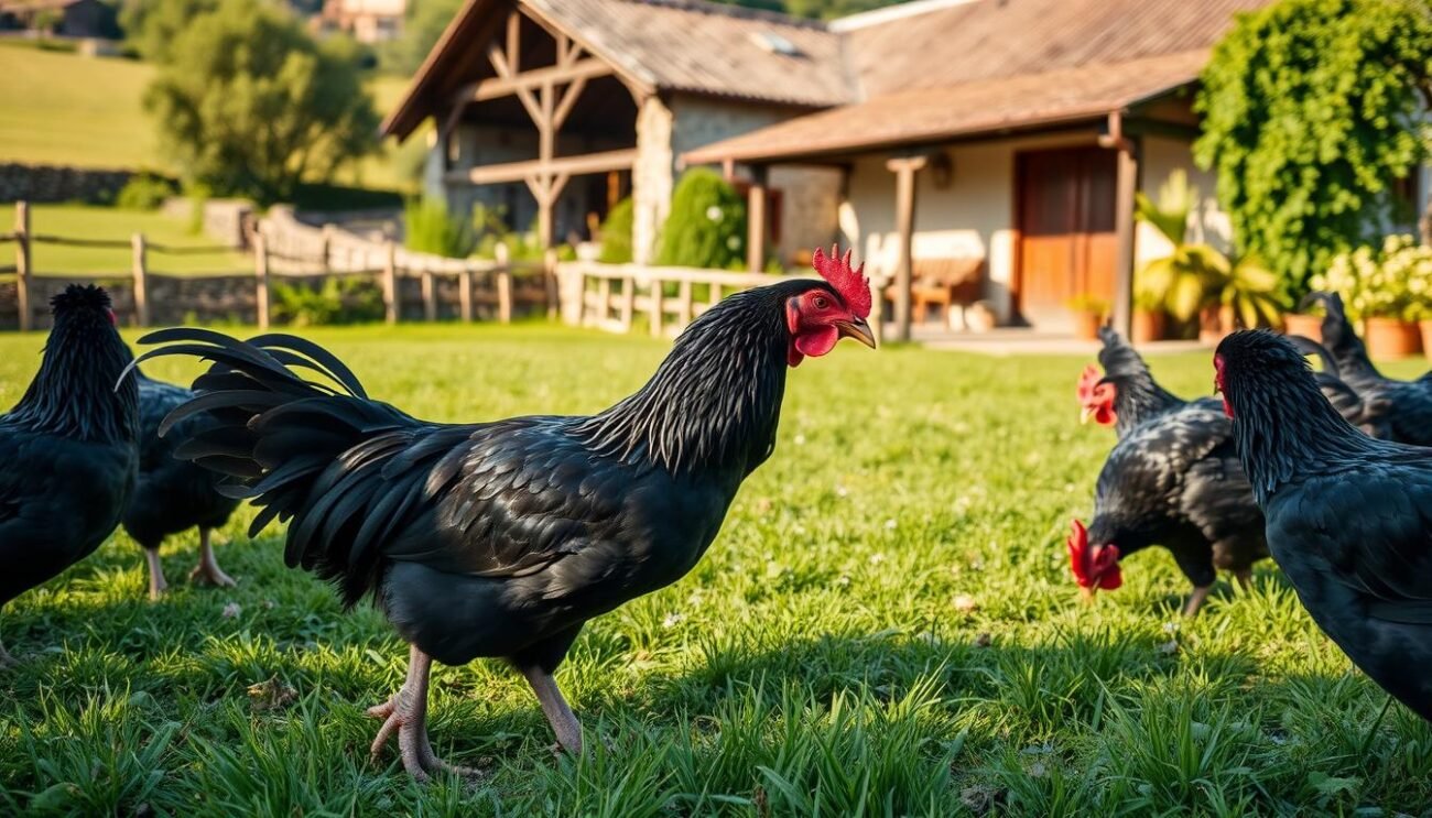 Pollo Nero Siciliano in fattoria