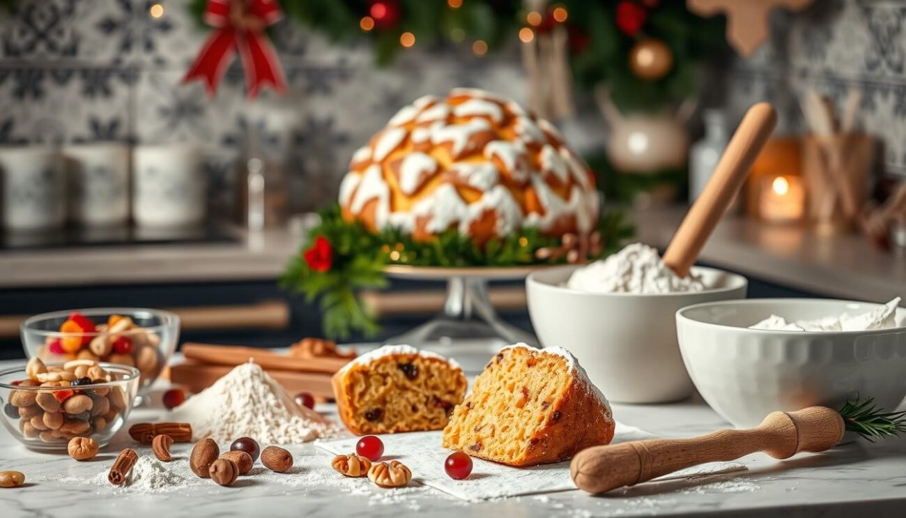 Preparazione del Pandolce Genovese