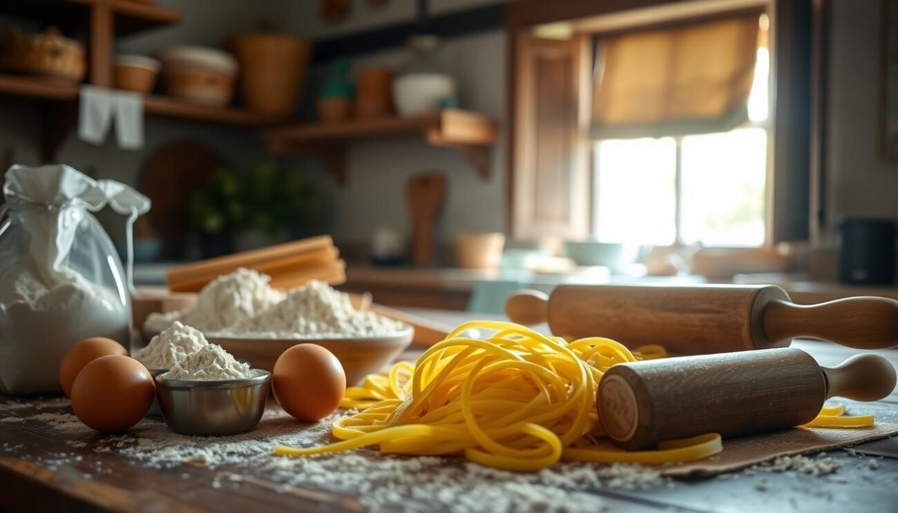 Preparazione della pasta fresca