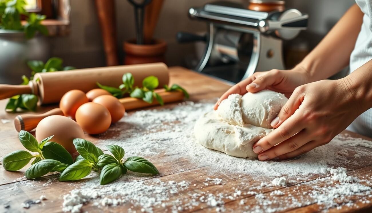 Preparazione della sfoglia