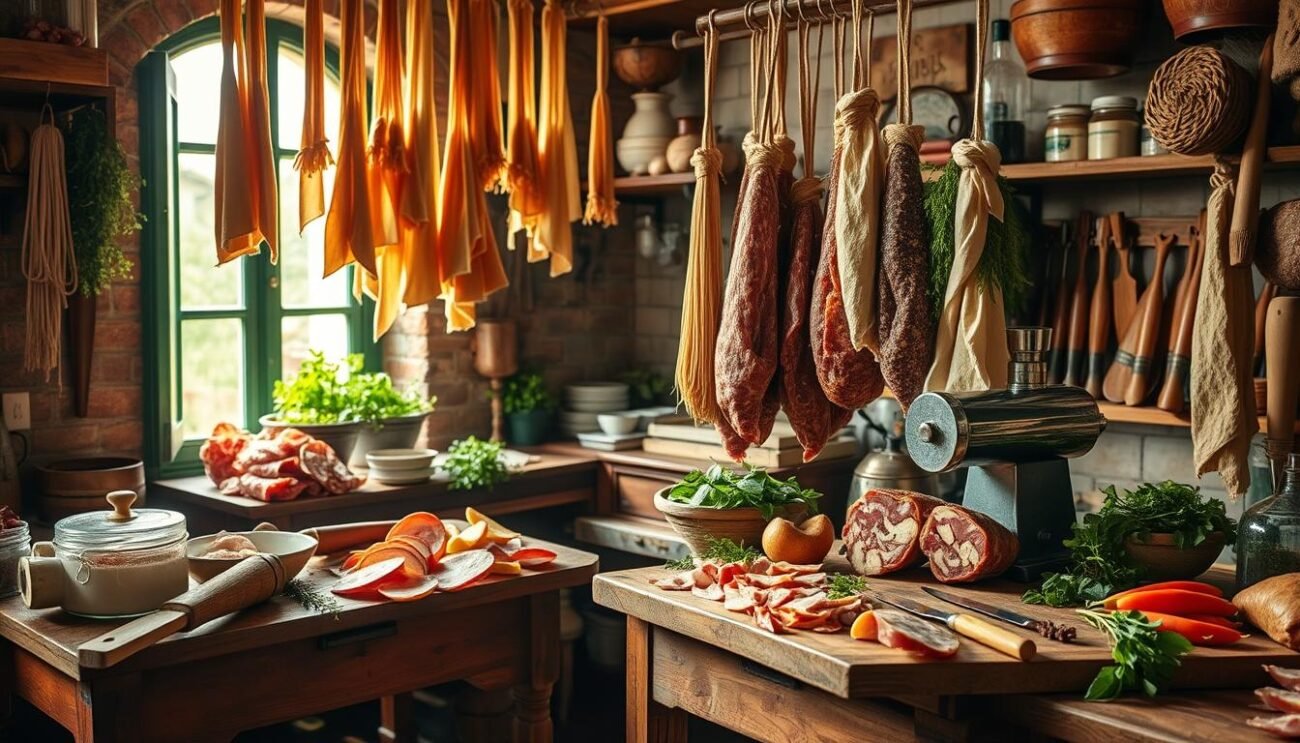 Preparazione salumi