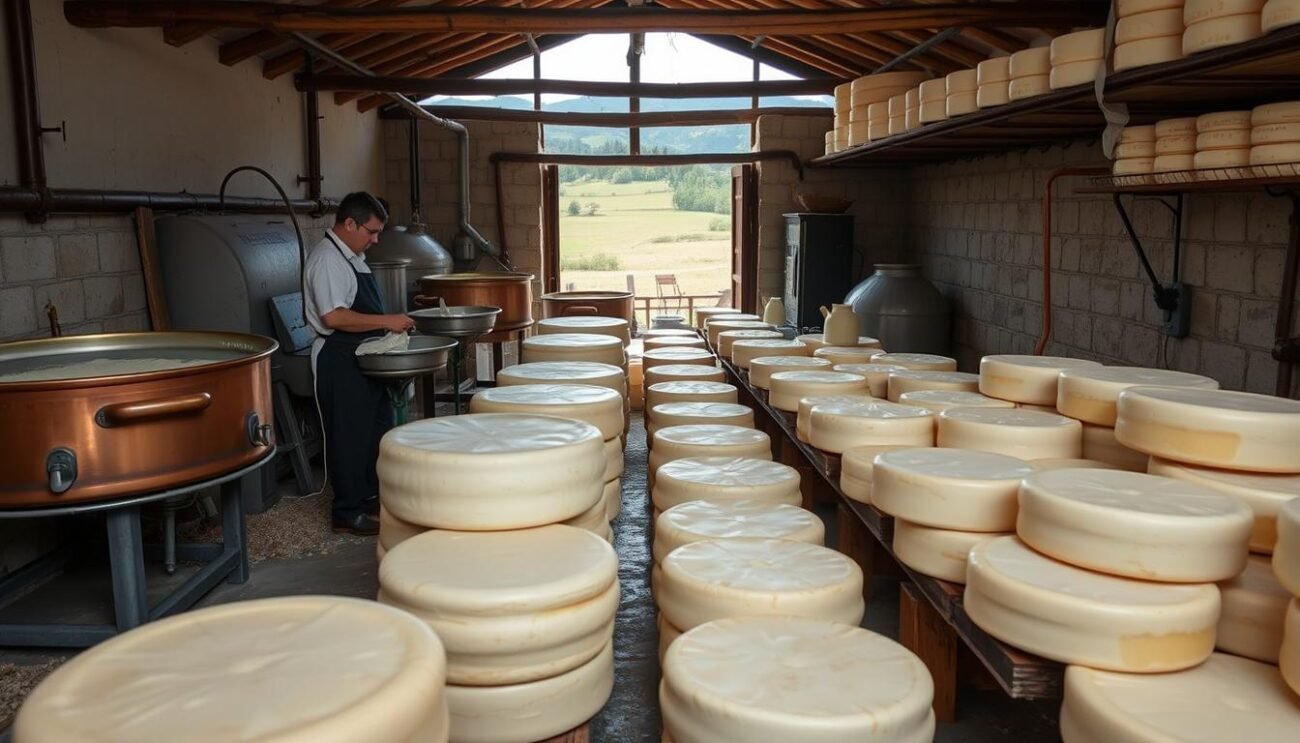 Produzione Pannerone Lodigiano