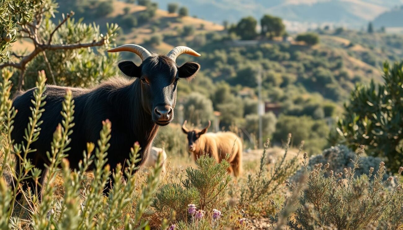 Suino Nero di Calabria in ambiente naturale