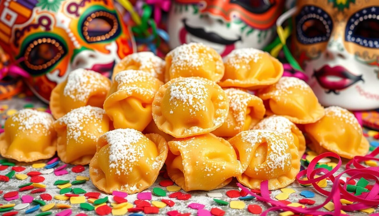 Tortellini dolci carnevale