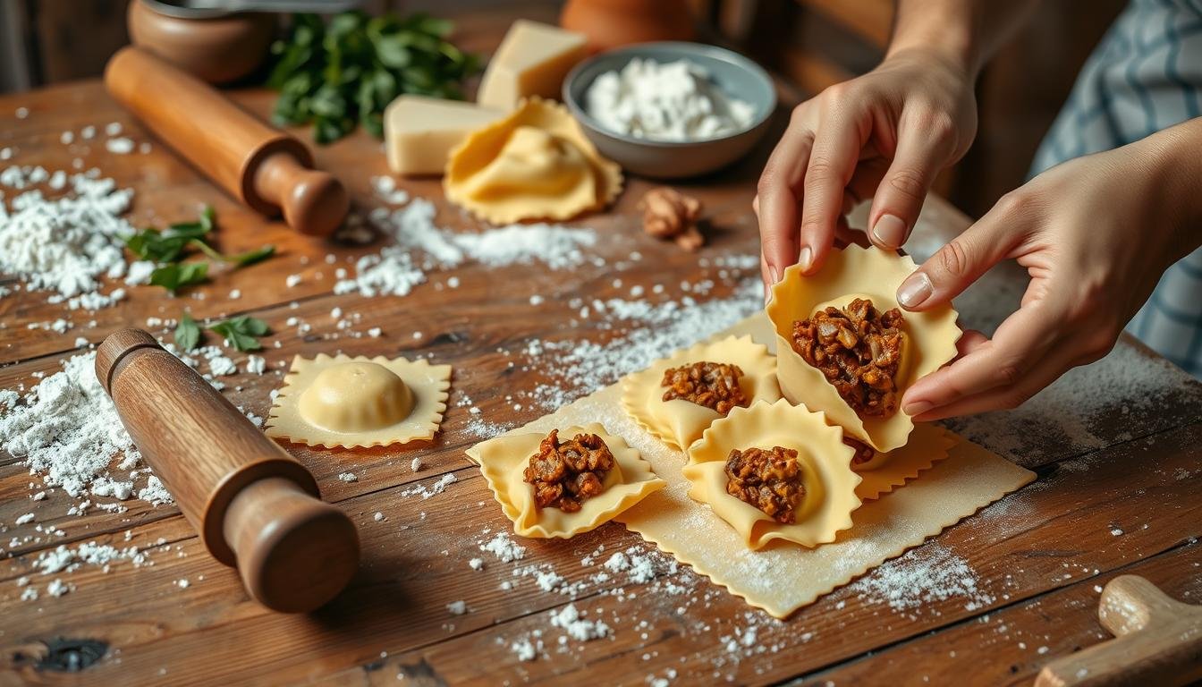 Tortellini fatti in casa