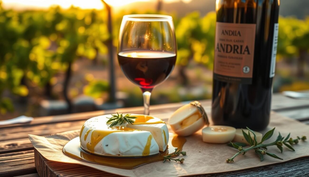 burrata andria e vino