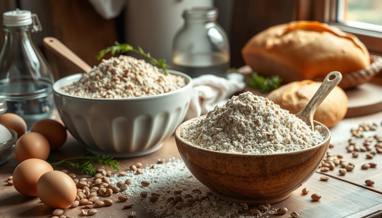 farina di lenticchie per pane