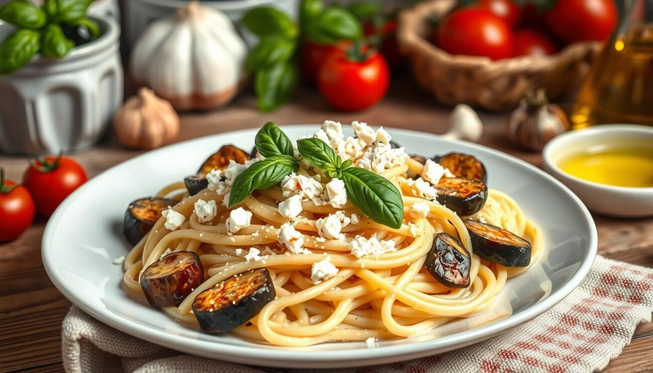 pasta alla norma bianca