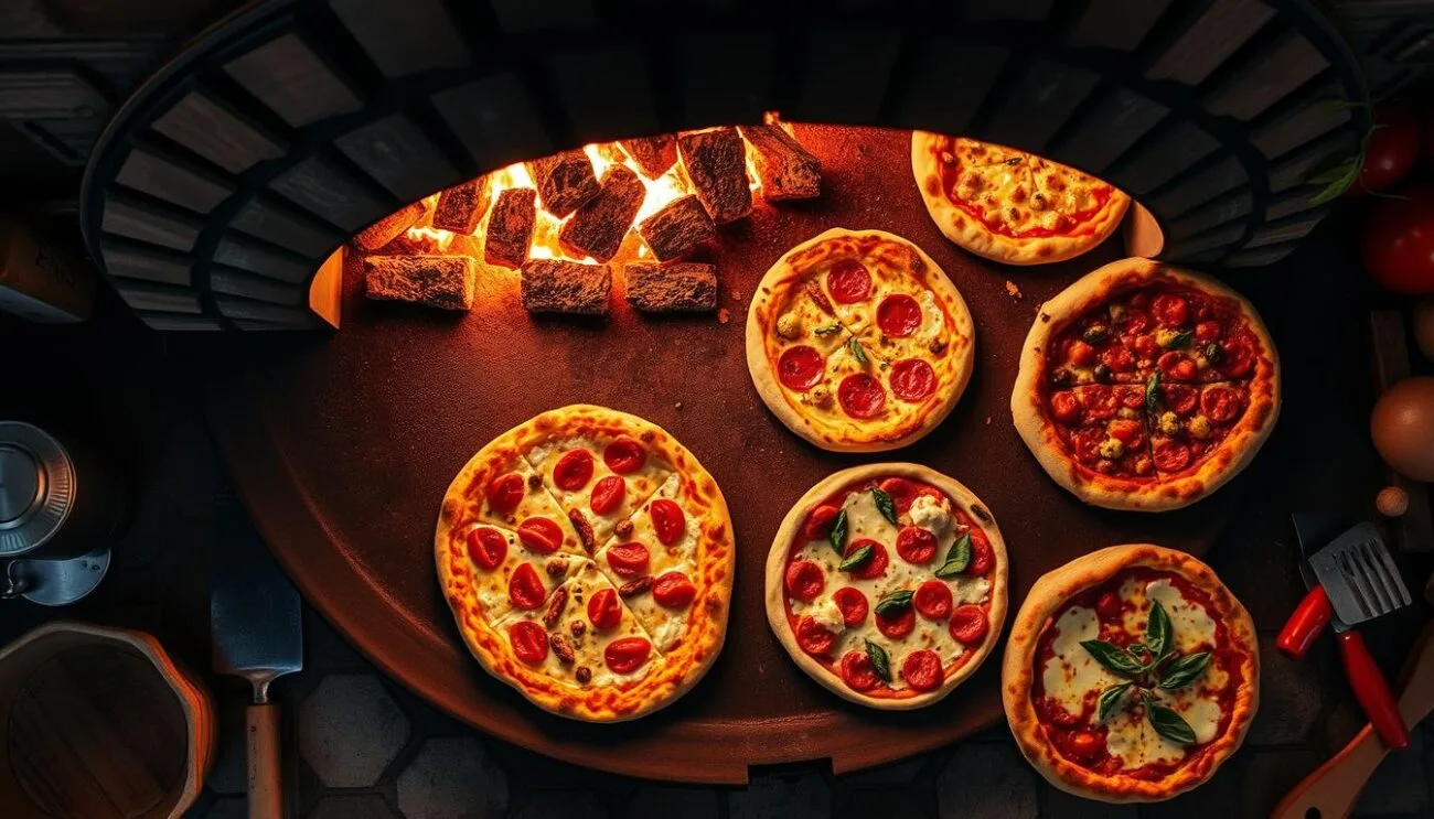 temperatura forno pizza