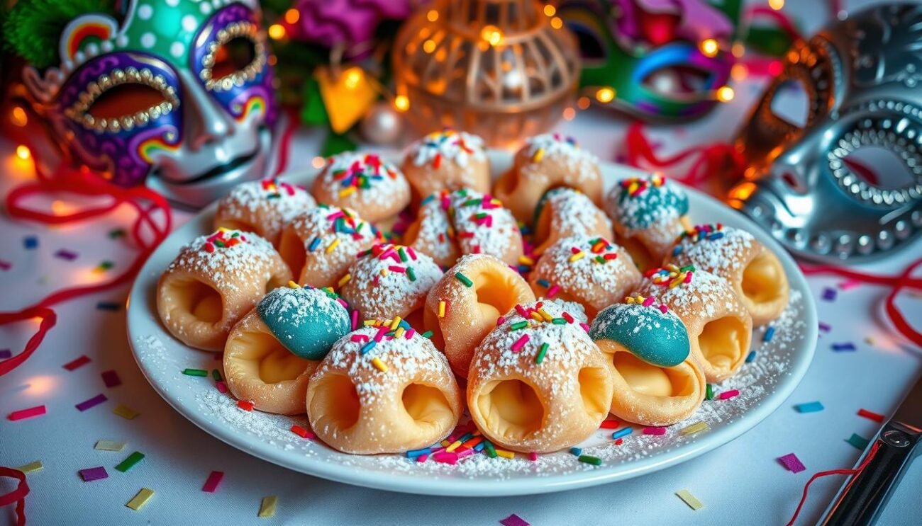 tortellini dolci decorati