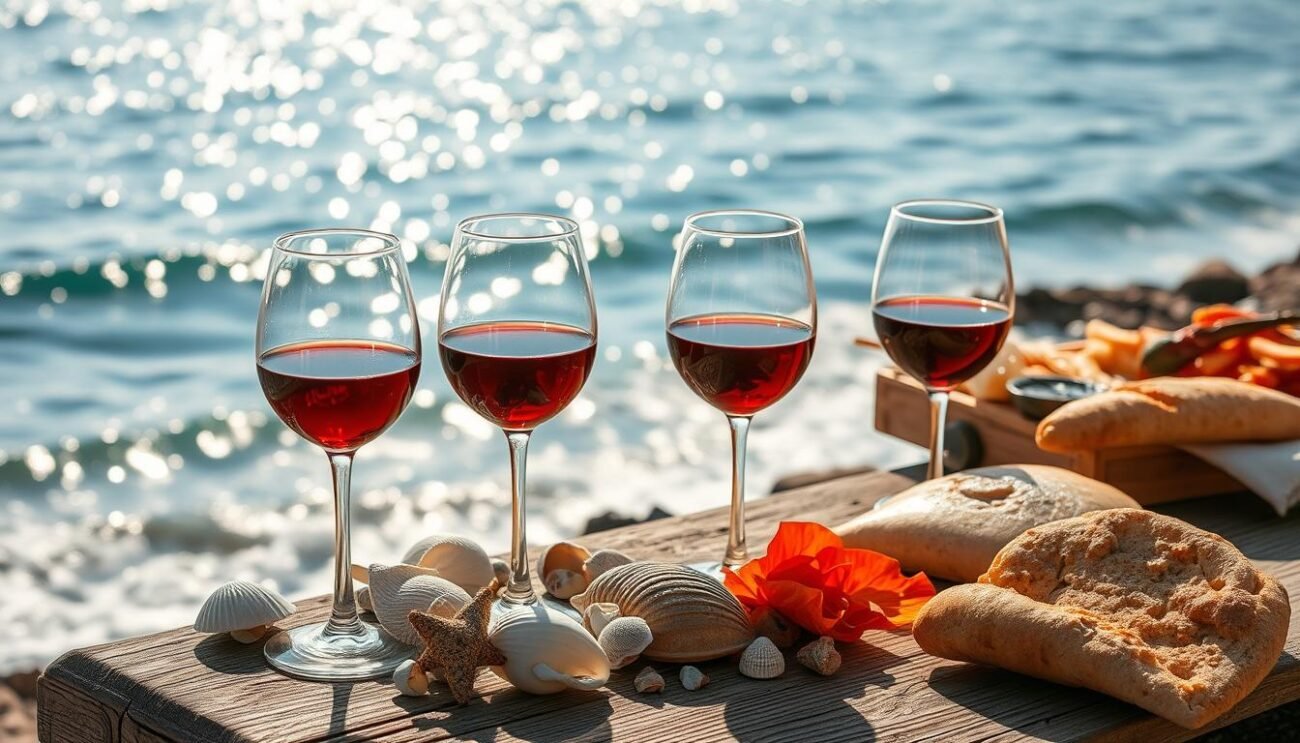 Degustazione Vino Affinato in Mare