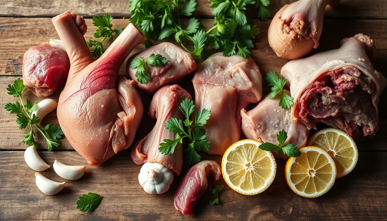 Ingredienti per ricetta coratella di agnello