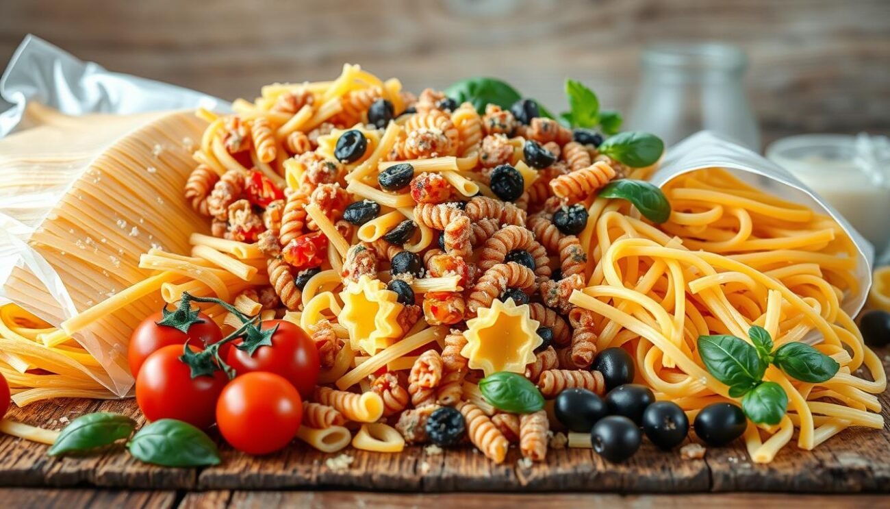 Pasta secca italiana di qualità