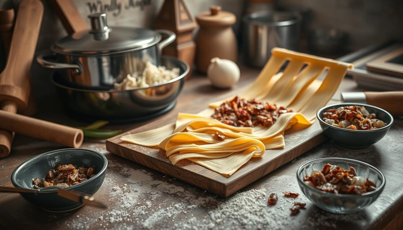 Preparazione Bigoli in Salsa