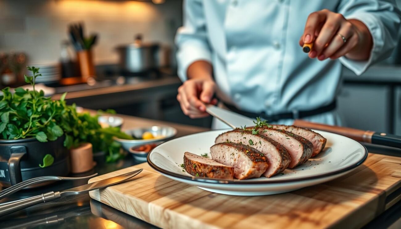 Preparazione Filetto di Struzzo