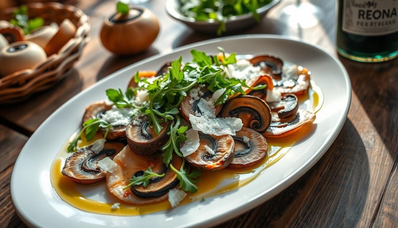 Ricetta Carpaccio di Funghi Porcini