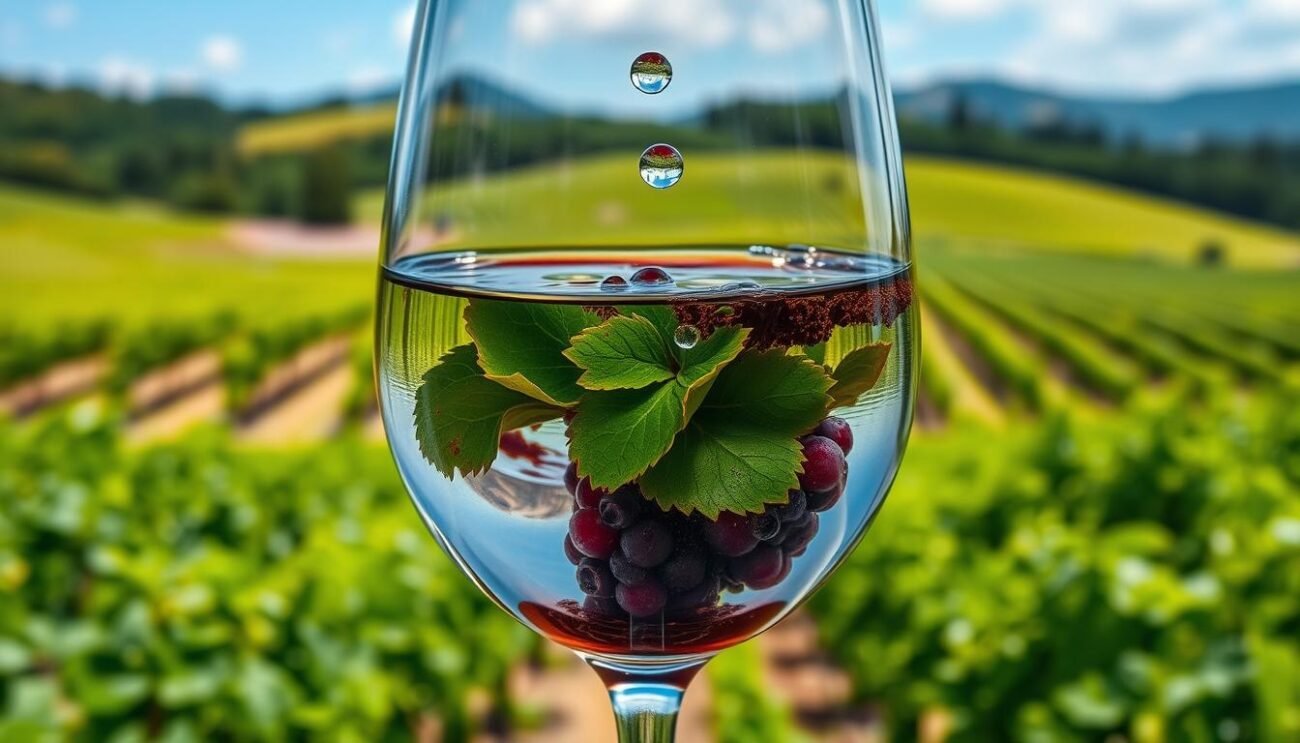 acqua vino