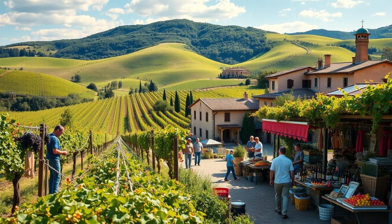 collaborazioni tra cantine e imprese locali