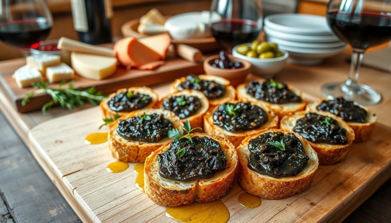 crostini al tartufo toscana